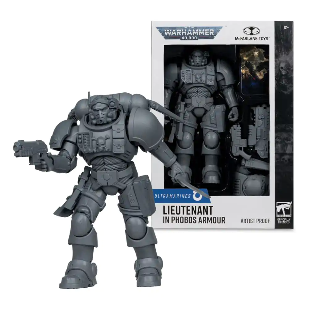 Warhammer 40,000 Action Figure Lieutenant in Phobos Armor (Ultramarines) (Artist Proof) 18 cm product photo