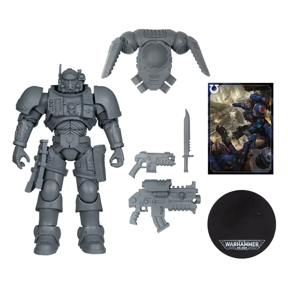 Warhammer 40,000 Action Figure Lieutenant in Phobos Armor (Ultramarines) (Artist Proof) 18 cm product photo