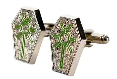 Warhammer 40,000 Cufflinks Necrons product photo