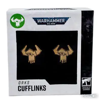 Warhammer 40,000 Cufflinks Orks product photo