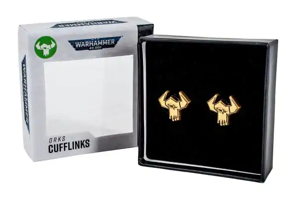 Warhammer 40,000 Cufflinks Orks product photo