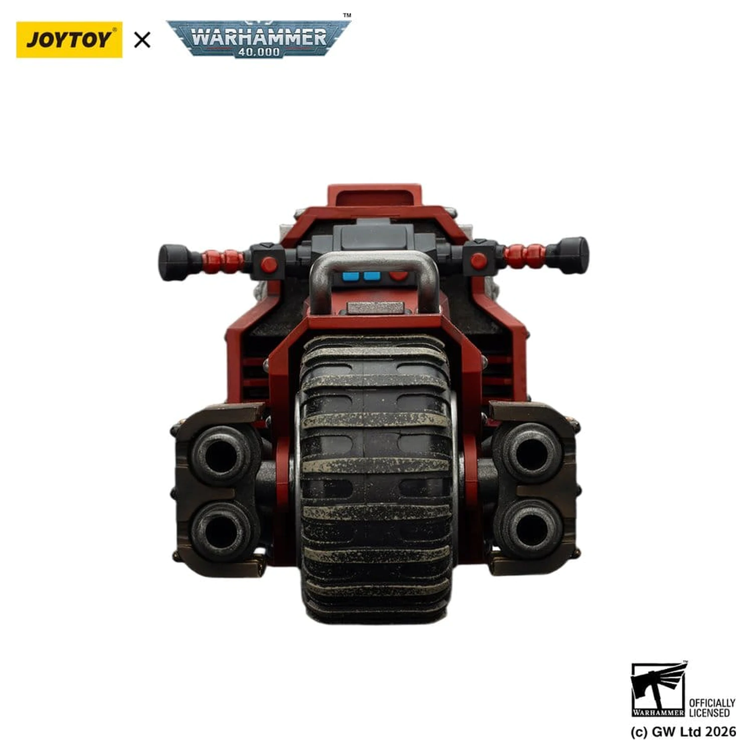 Warhammer 40,000 Raider-pattern Combat Bike Blood Angels with twin-linked bolt rifles 22 cm product photo