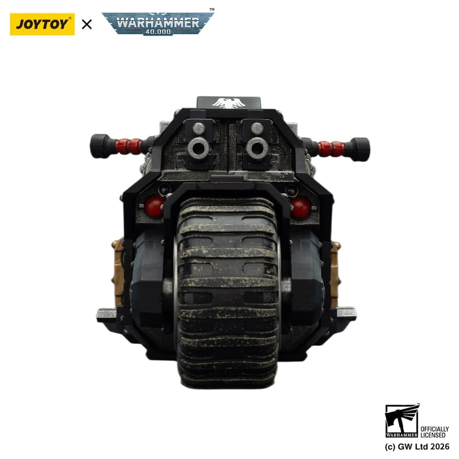 Warhammer 40,000 Raider-pattern Combat Bike Raven Guard with twin-linked bolt rifles 22 cm product photo