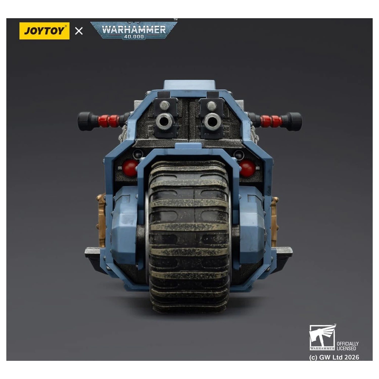 Warhammer 40,000 Raider-pattern Combat Bike Space Wolves with twin-linked bolt rifles 22 cm product photo