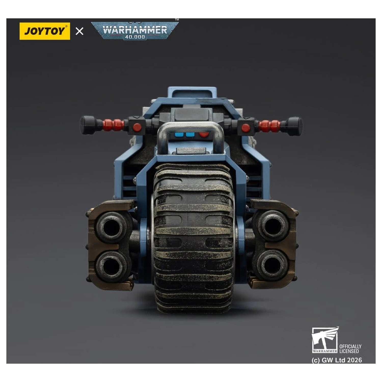 Warhammer 40,000 Raider-pattern Combat Bike Space Wolves with twin-linked bolt rifles 22 cm product photo