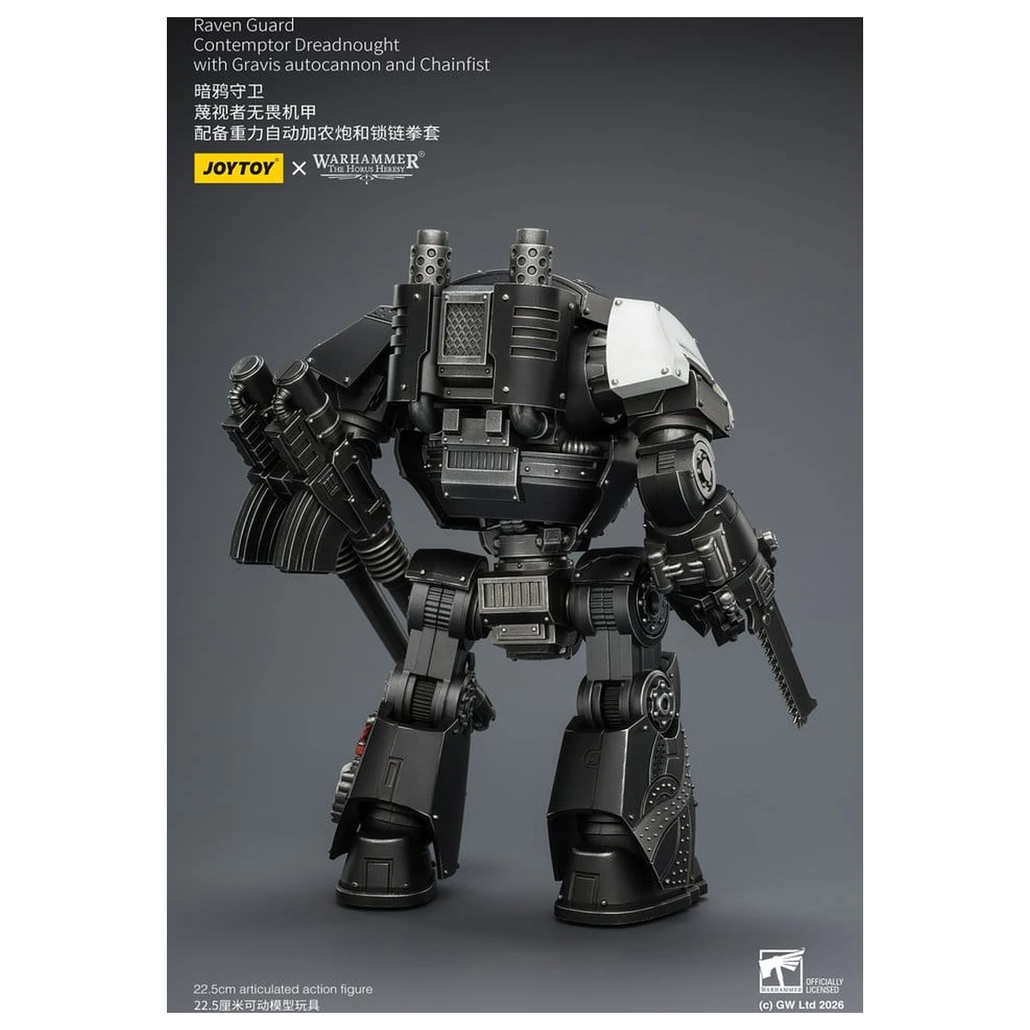 Warhammer 40,000 Action Figure Raven Guard Contemptor Dreadnought 23 cm product photo