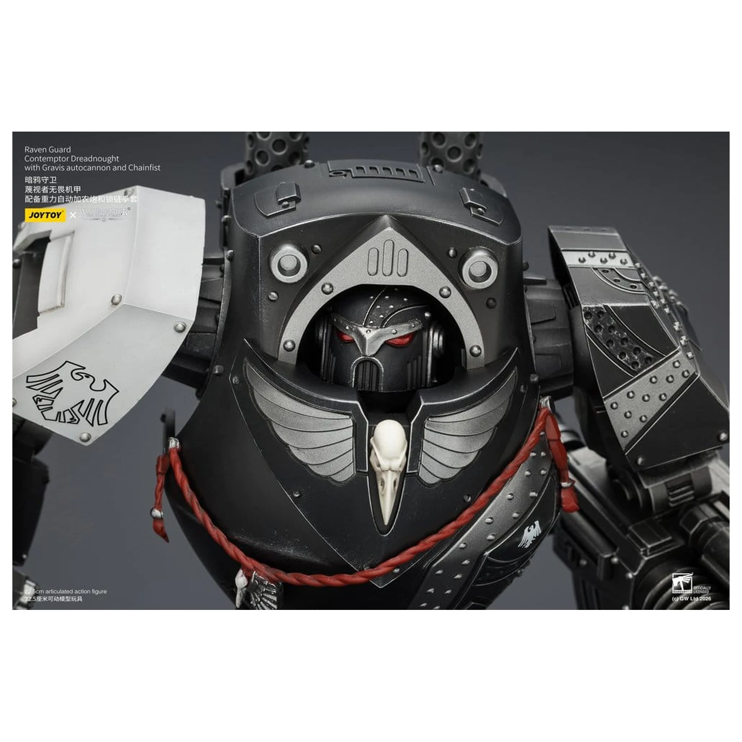 Warhammer 40,000 Action Figure Raven Guard Contemptor Dreadnought 23 cm product photo