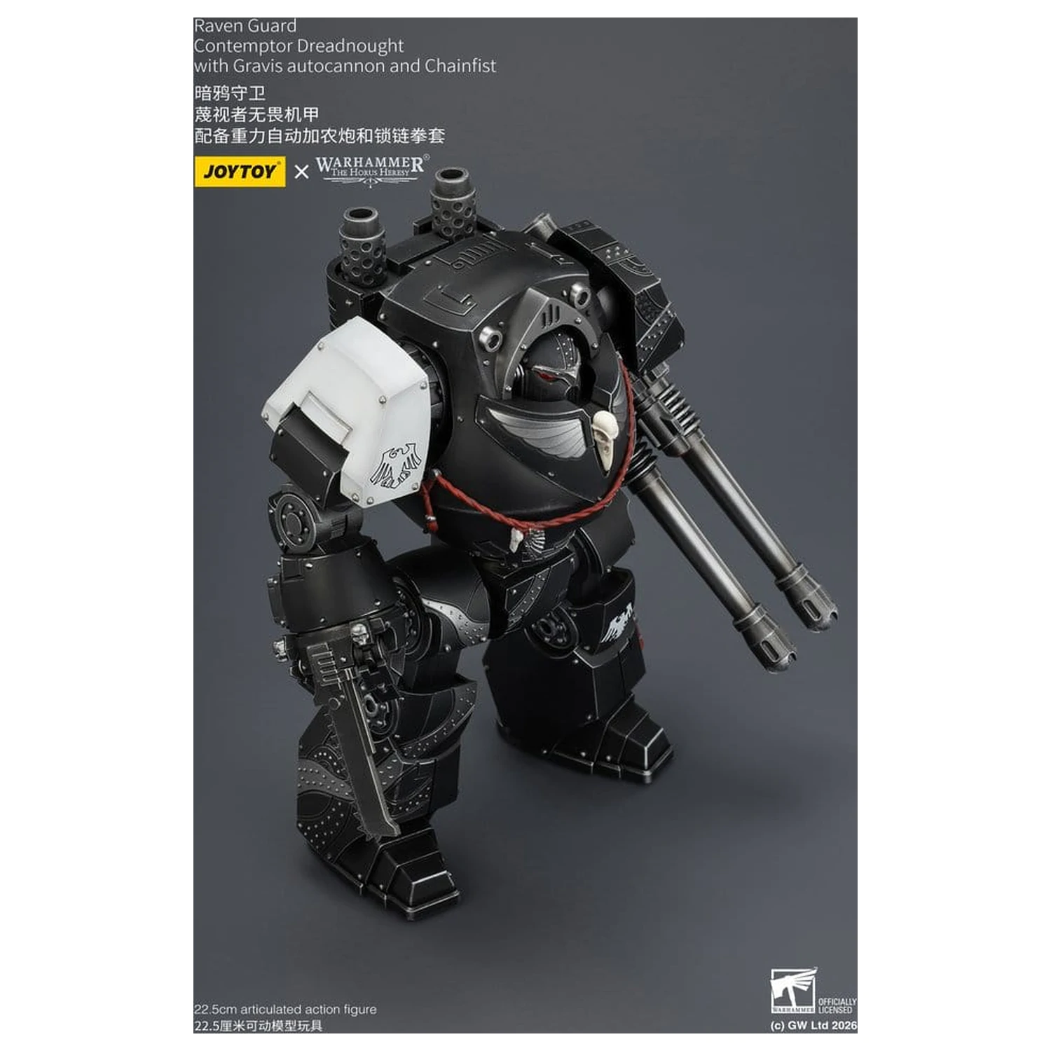 Warhammer 40,000 Action Figure Raven Guard Contemptor Dreadnought 23 cm product photo