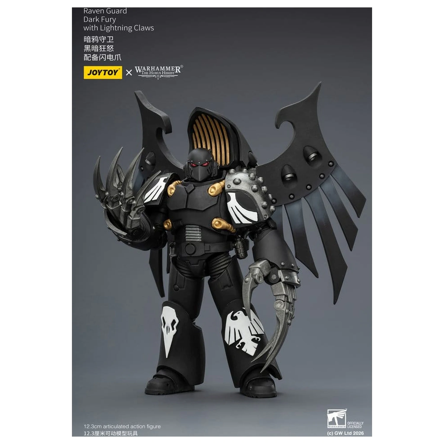 Warhammer 40,000 Action Figure Raven Guard Dark Fury 12 cm product photo