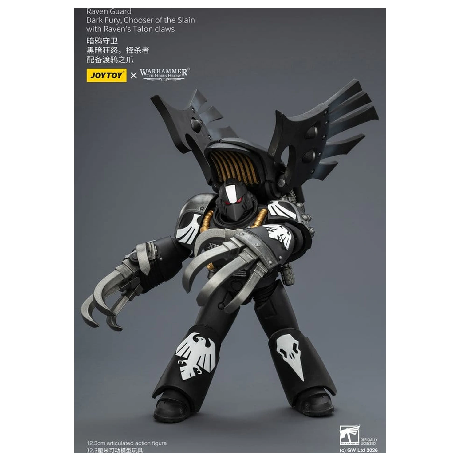 Warhammer 40,000 Action Figure Raven Guard Dark Fury, Chooser of the Slain 12 cm product photo