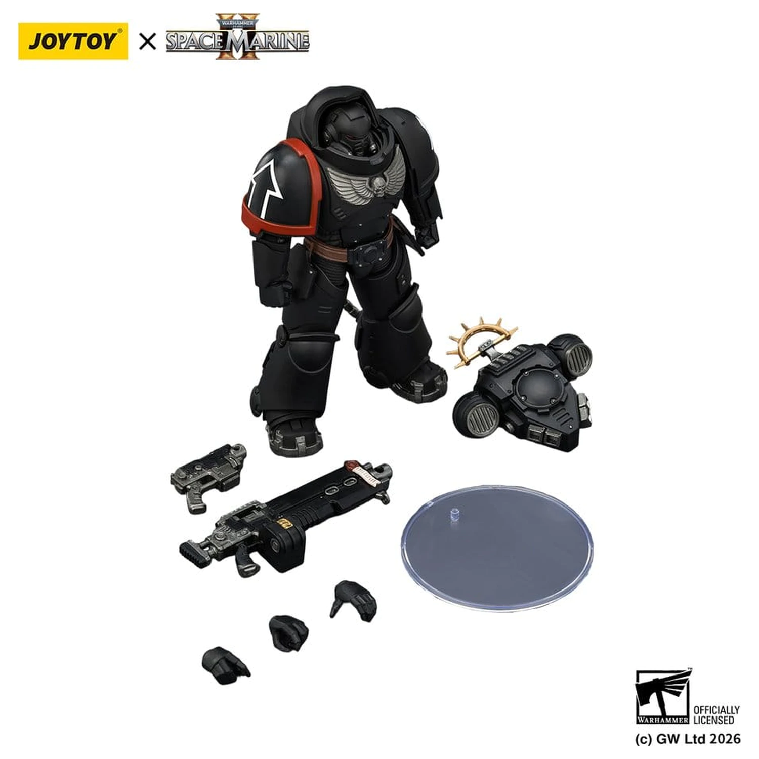 Warhammer 40,000 Action Figure Raven Guard Heavy Intercessor 13 cm product photo