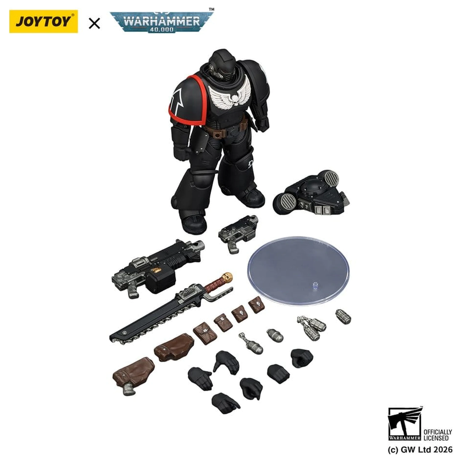 Warhammer 40,000 Action Figure Raven Guard Intercessor 12 cm product photo