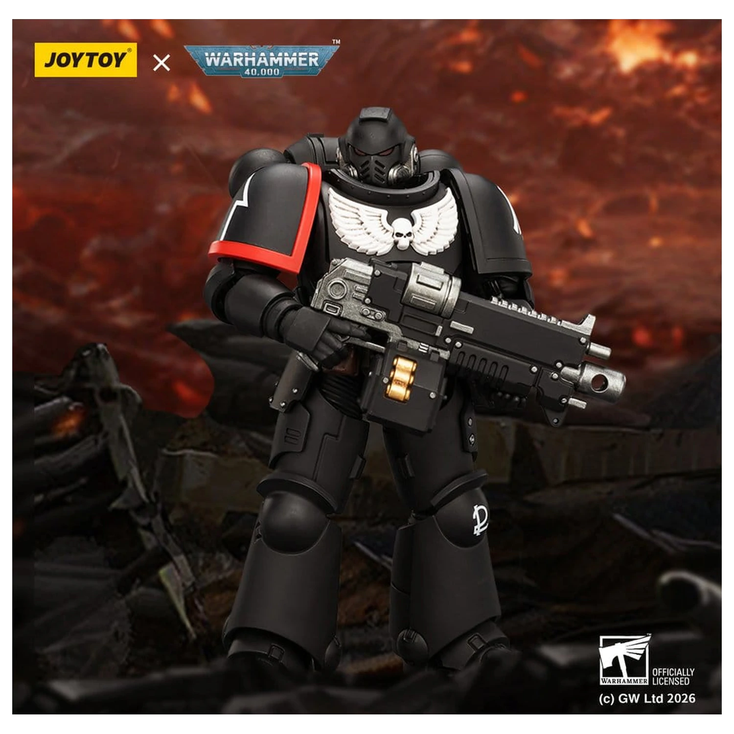 Warhammer 40,000 Action Figure Raven Guard Intercessor 12 cm product photo