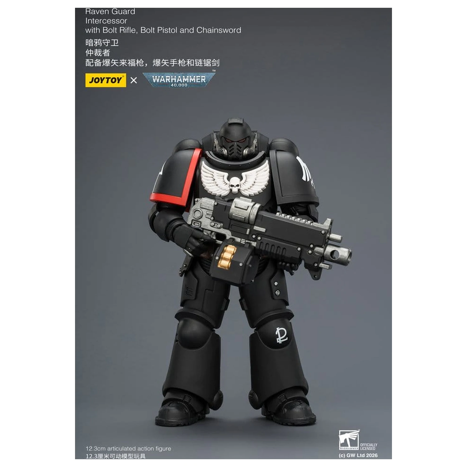 Warhammer 40,000 Action Figure Raven Guard Intercessor 12 cm product photo