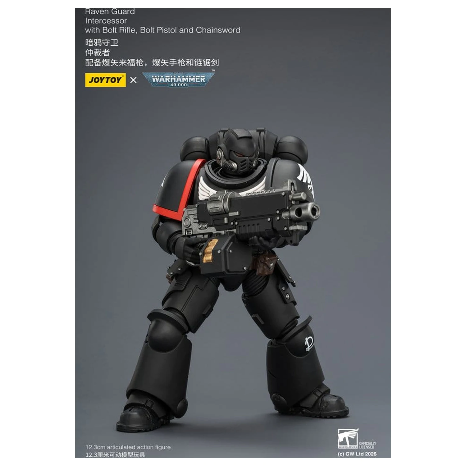 Warhammer 40,000 Action Figure Raven Guard Intercessor 12 cm product photo