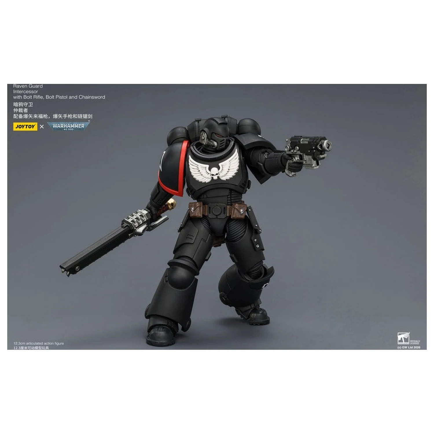 Warhammer 40,000 Action Figure Raven Guard Intercessor 12 cm product photo