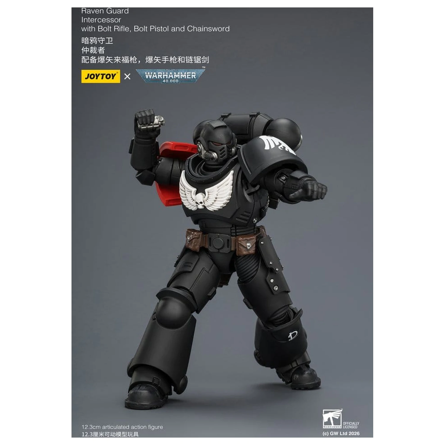 Warhammer 40,000 Action Figure Raven Guard Intercessor 12 cm product photo