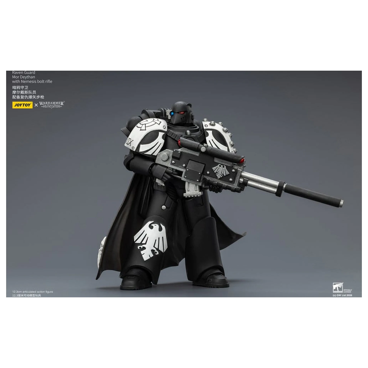 Warhammer 40,000 Action Figure Raven Guard Mor Deythan 12 cm product photo