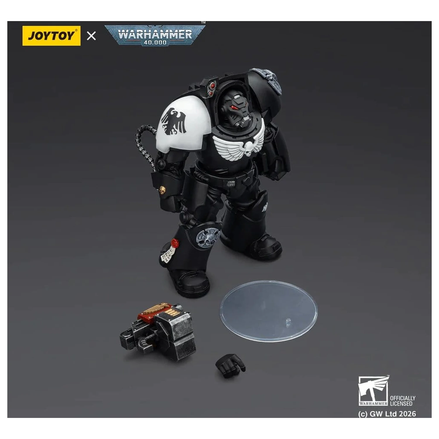 Warhammer 40,000 Action Figure Raven Guard Terminator 2 with Power Fist and Storm Bolter 14 cm product photo
