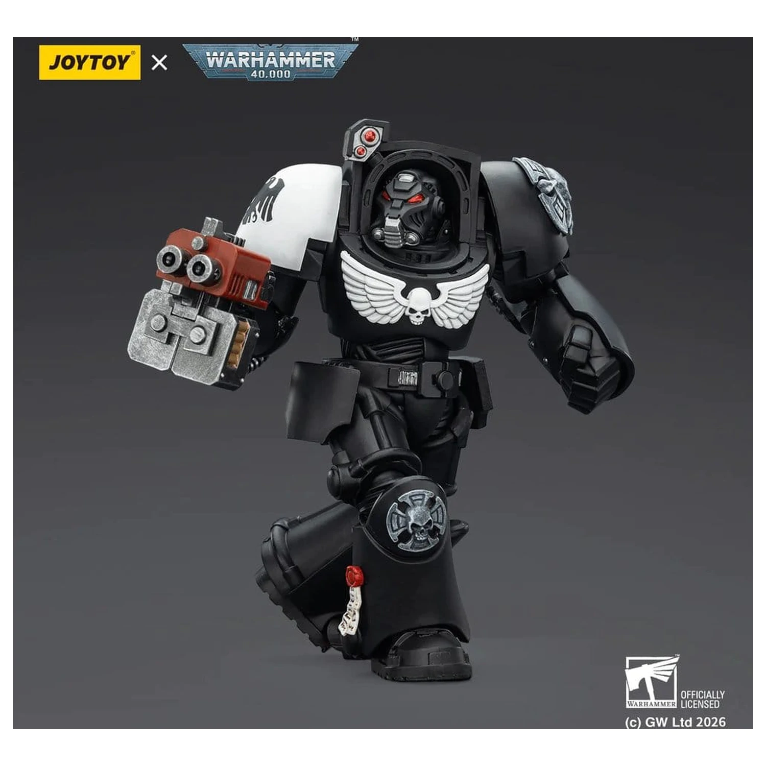 Warhammer 40,000 Action Figure Raven Guard Terminator 2 with Power Fist and Storm Bolter 14 cm product photo