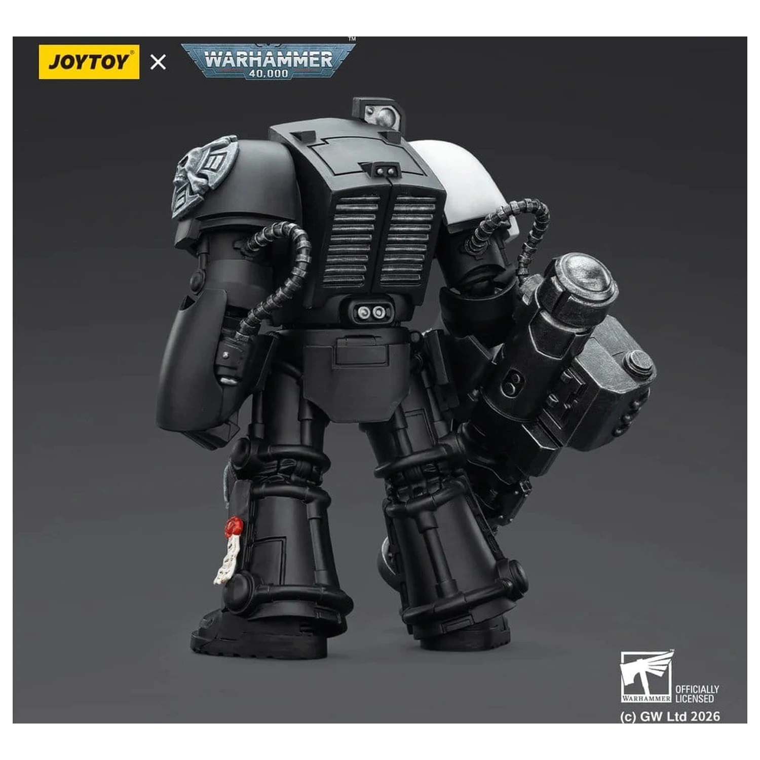 Warhammer 40,000 Action Figure Raven Guard Terminator 3 with Power Fist and Assault Cannon 14 cm product photo
