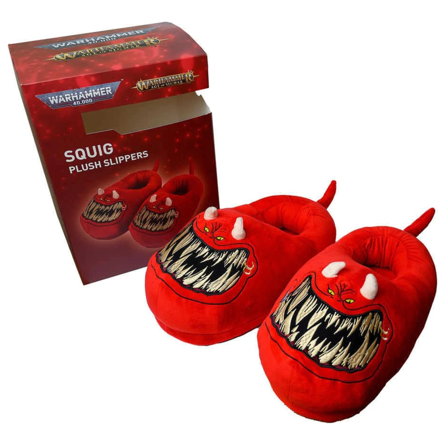 Warhammer 40,000 Slippers Red Squig Slippers  product photo