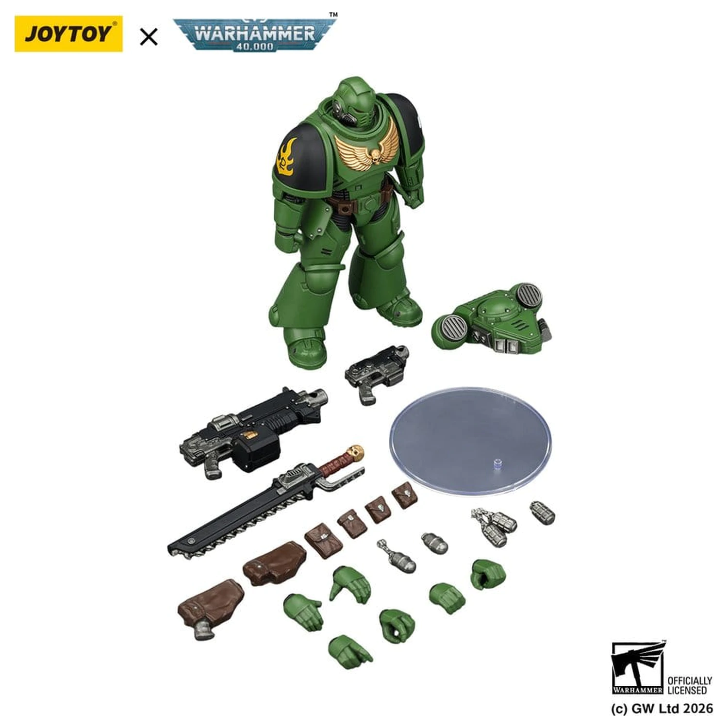 Warhammer 40,000 Action Figure Salamanders Intercessor 12 cm product photo