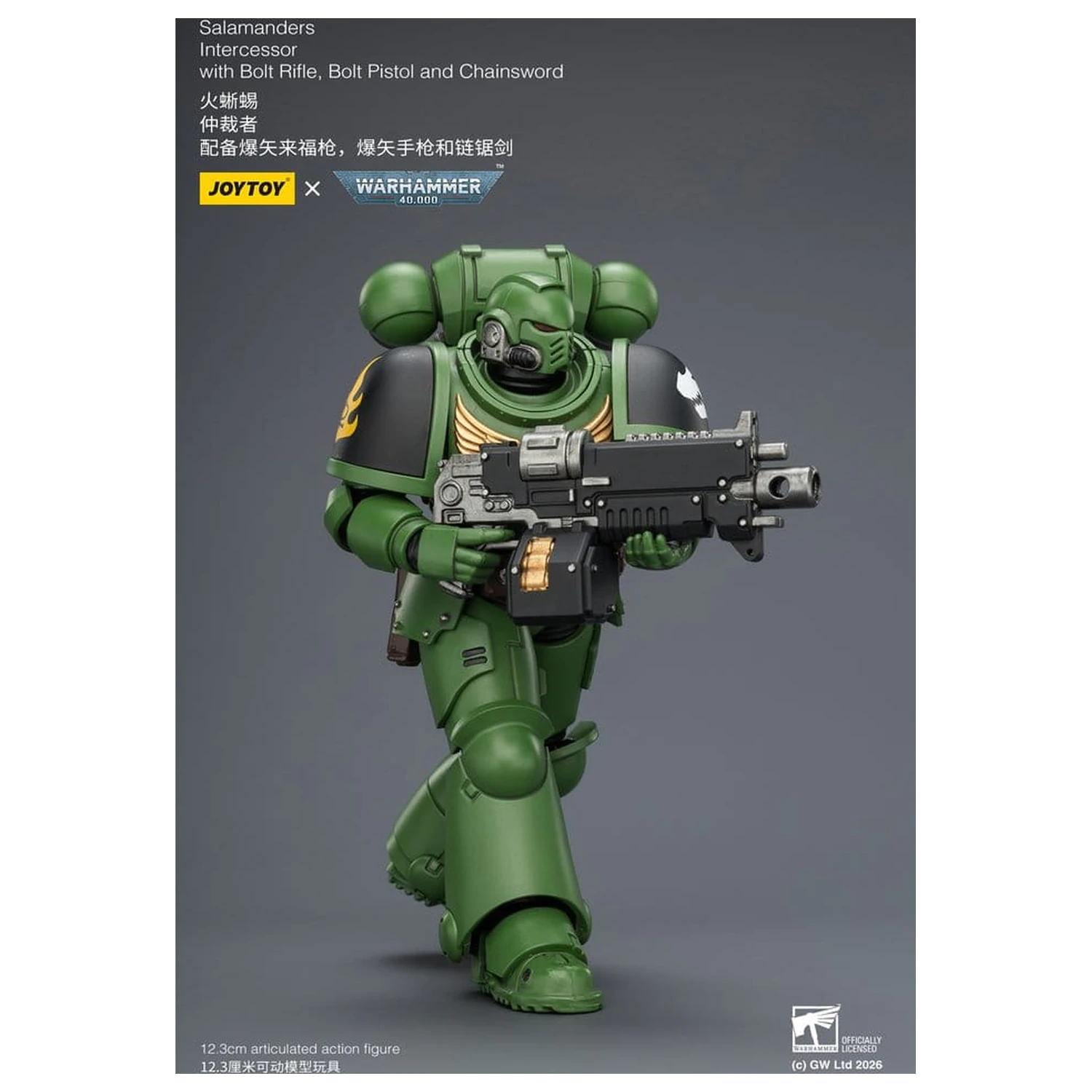 Warhammer 40,000 Action Figure Salamanders Intercessor 12 cm product photo