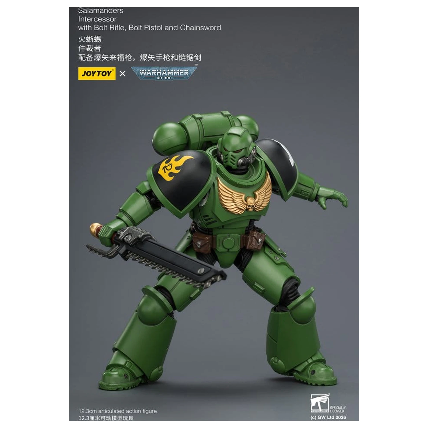 Warhammer 40,000 Action Figure Salamanders Intercessor 12 cm product photo