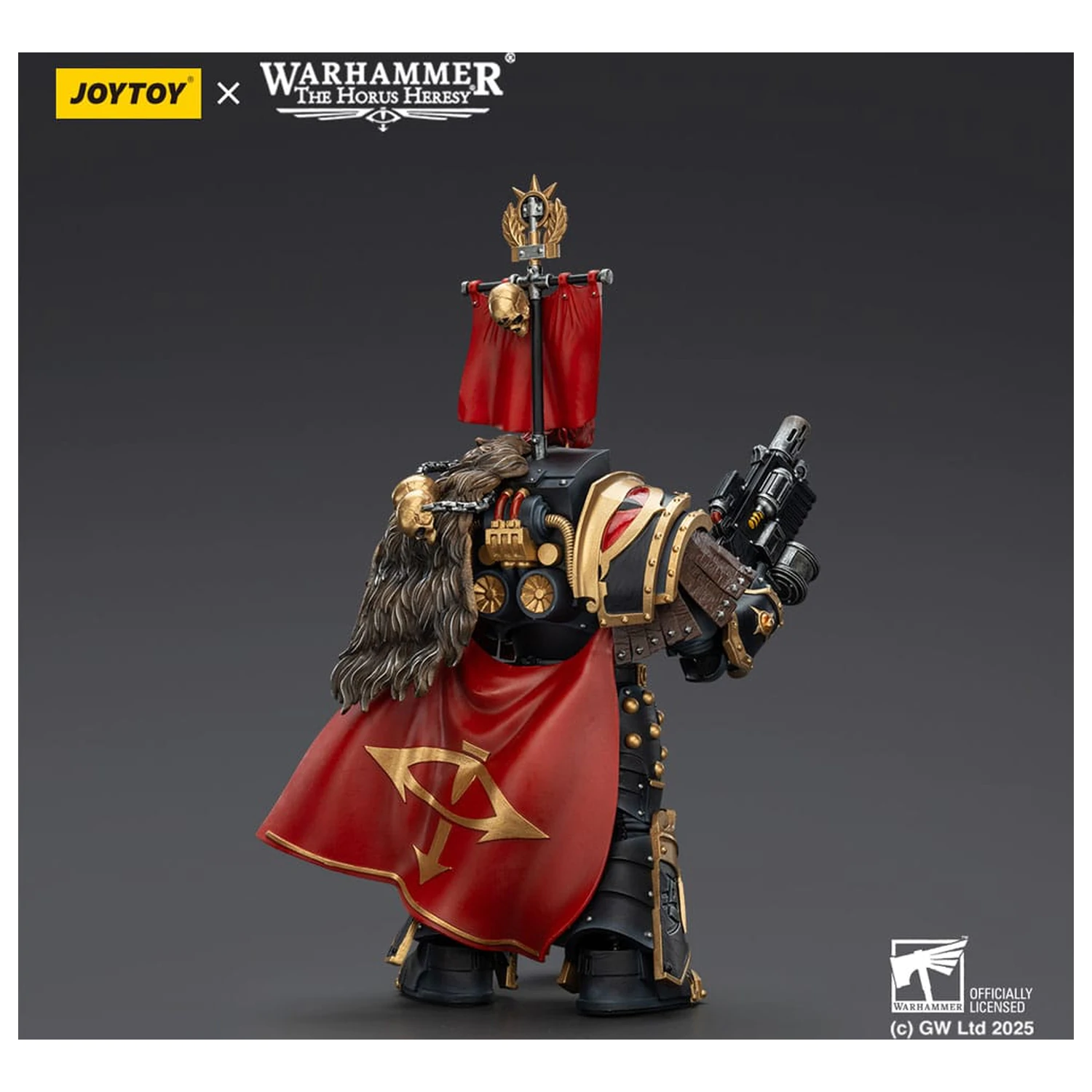 Warhammer 40,000: Sons of Horus Action Figure Legion Cataphractii Praetorwith Combi-Melta and Power Maul 14 cm product photo