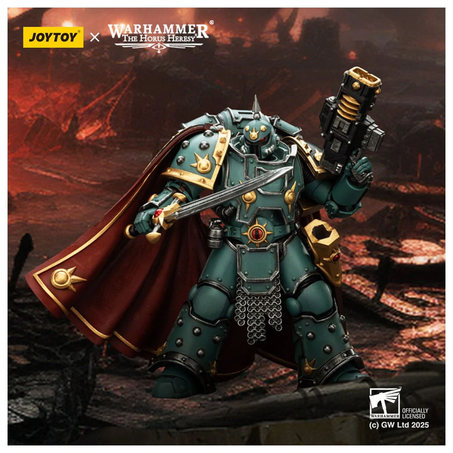 Warhammer 40,000: Sons of Horus Action Figure Legion Champion 12 cm product photo