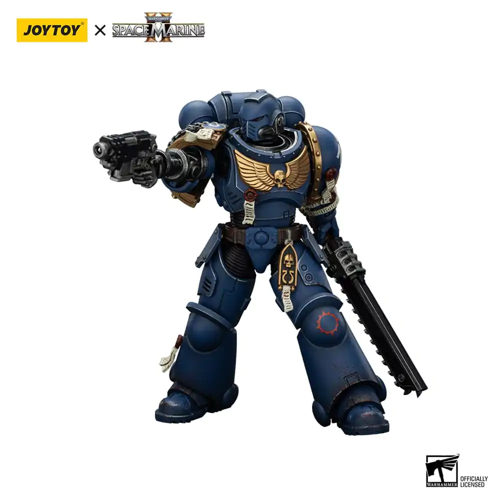 Warhammer 40,000: Space Marine 2 Action Figure Ultramarines Brother Chairon Collectors Edition 13 cm product photo