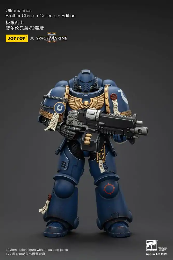 Warhammer 40,000: Space Marine 2 Action Figure Ultramarines Brother Chairon Collectors Edition 13 cm product photo