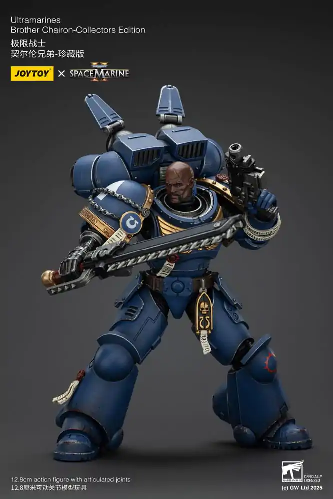 Warhammer 40,000: Space Marine 2 Action Figure Ultramarines Brother Chairon Collectors Edition 13 cm product photo