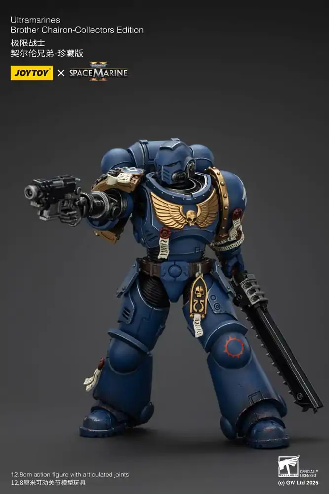 Warhammer 40,000: Space Marine 2 Action Figure Ultramarines Brother Chairon Collectors Edition 13 cm product photo