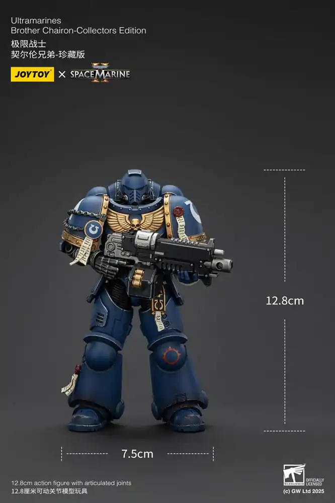 Warhammer 40,000: Space Marine 2 Action Figure Ultramarines Brother Chairon Collectors Edition 13 cm product photo
