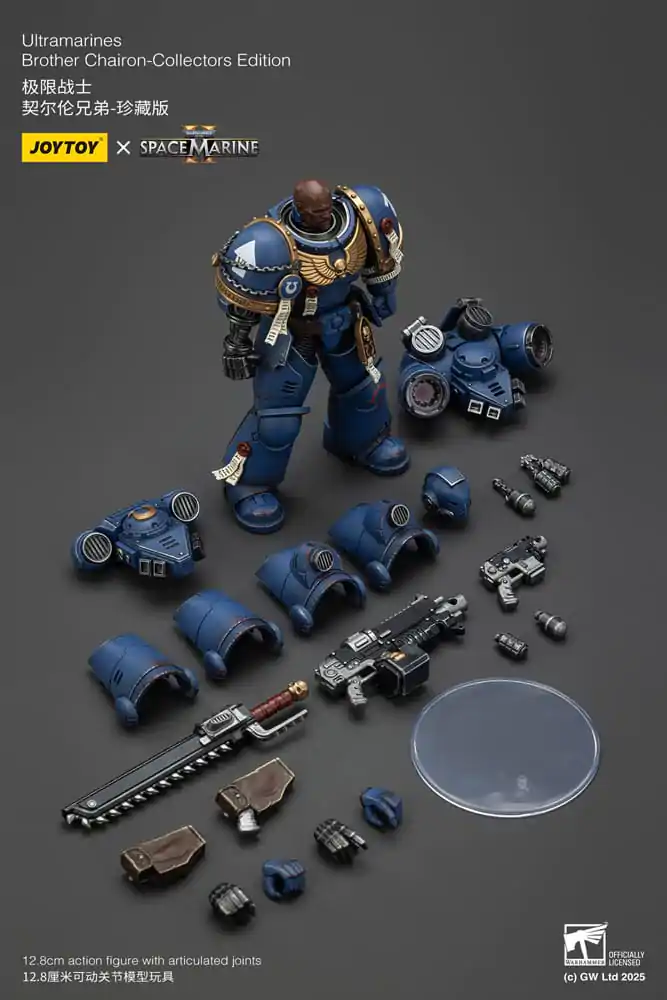 Warhammer 40,000: Space Marine 2 Action Figure Ultramarines Brother Chairon Collectors Edition 13 cm product photo