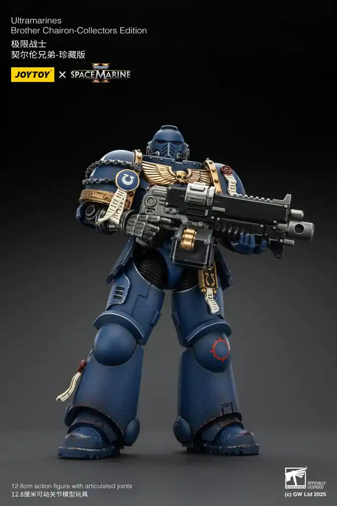 Warhammer 40,000: Space Marine 2 Action Figure Ultramarines Brother Chairon Collectors Edition 13 cm product photo