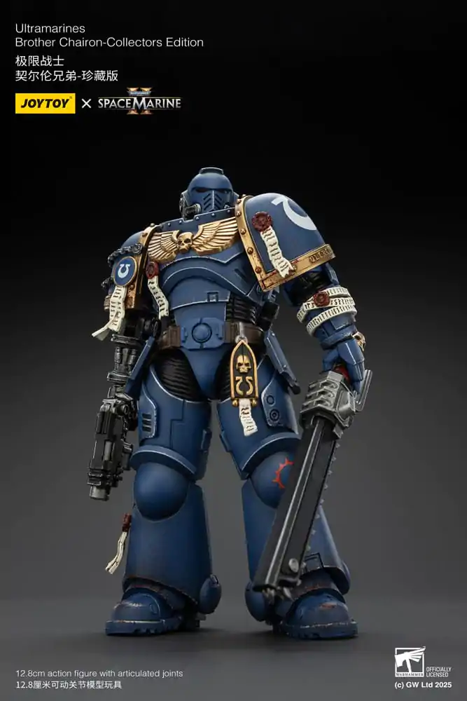 Warhammer 40,000: Space Marine 2 Action Figure Ultramarines Brother Chairon Collectors Edition 13 cm product photo
