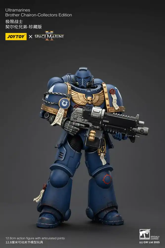 Warhammer 40,000: Space Marine 2 Action Figure Ultramarines Brother Chairon Collectors Edition 13 cm product photo