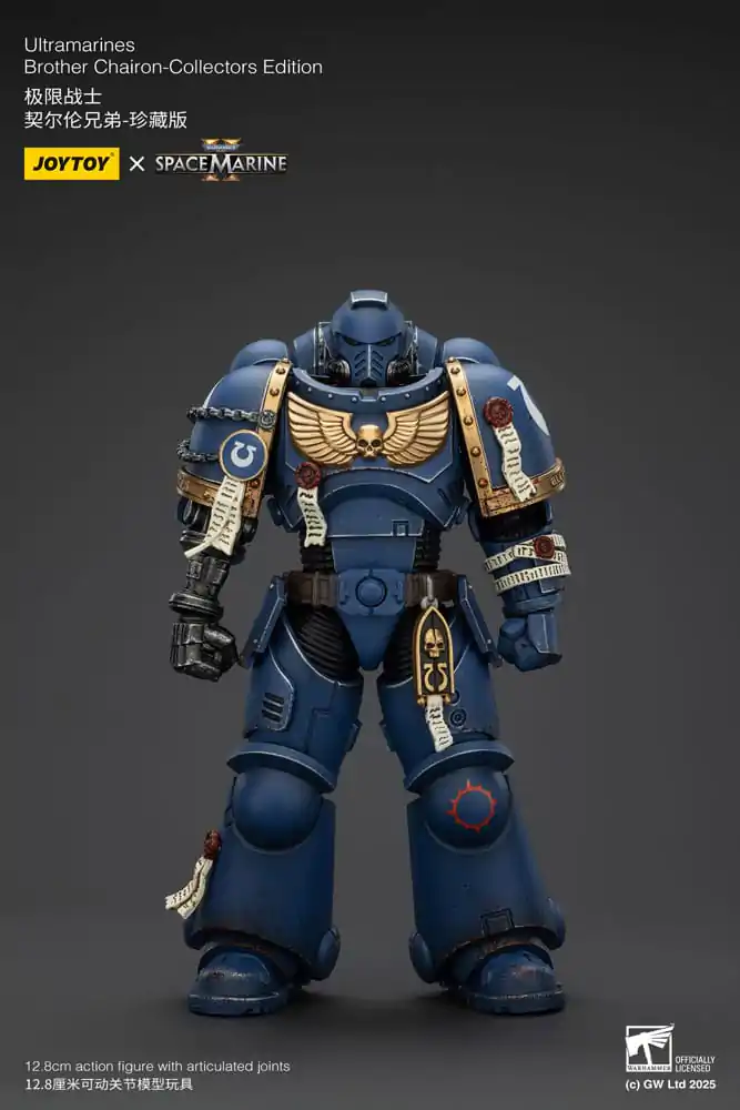 Warhammer 40,000: Space Marine 2 Action Figure Ultramarines Brother Chairon Collectors Edition 13 cm product photo