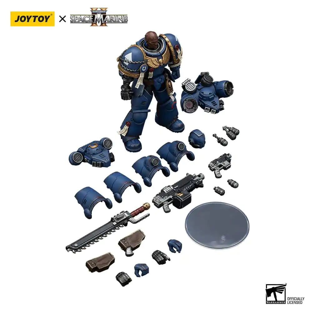 Warhammer 40,000: Space Marine 2 Action Figure Ultramarines Brother Chairon Collectors Edition 13 cm product photo