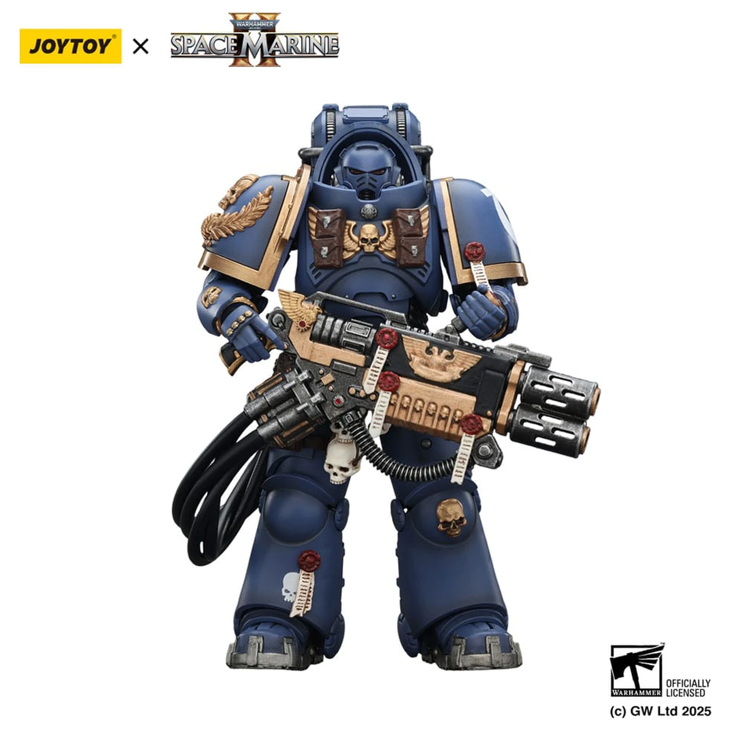 Warhammer 40,000: Space Marine 2 Action Figure Ultramarines Heavy Artificer Armor with Relic Multi-Melta 13 cm product photo