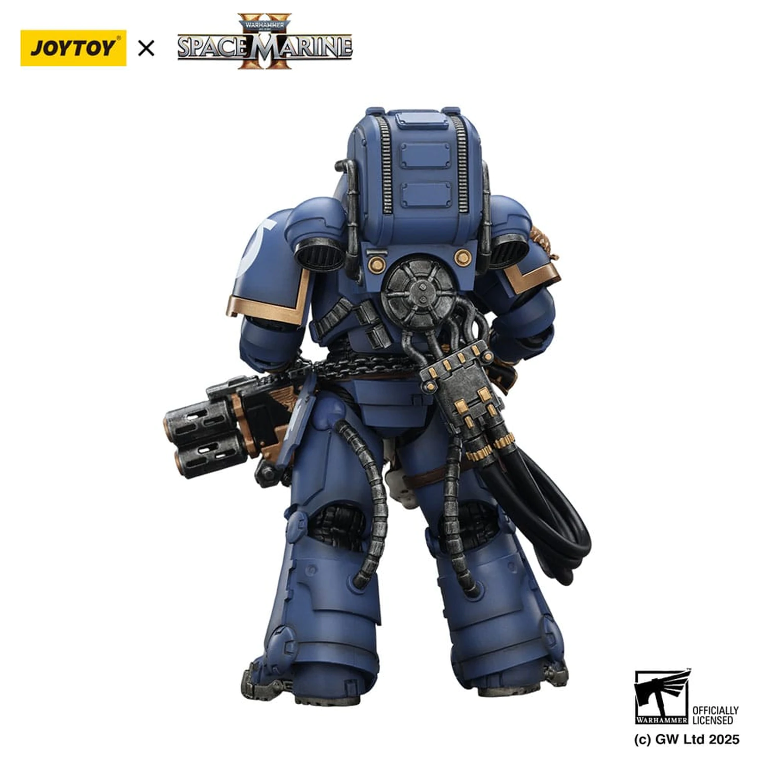 Warhammer 40,000: Space Marine 2 Action Figure Ultramarines Heavy Artificer Armor with Relic Multi-Melta 13 cm product photo