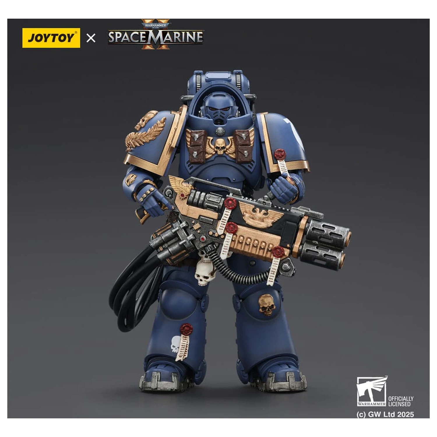 Warhammer 40,000: Space Marine 2 Action Figure Ultramarines Heavy Artificer Armor with Relic Multi-Melta 13 cm product photo