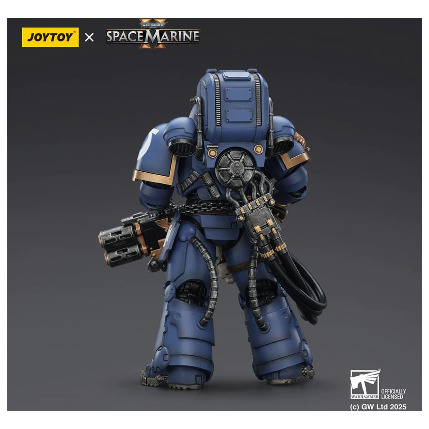 Warhammer 40,000: Space Marine 2 Action Figure Ultramarines Heavy Artificer Armor with Relic Multi-Melta 13 cm product photo