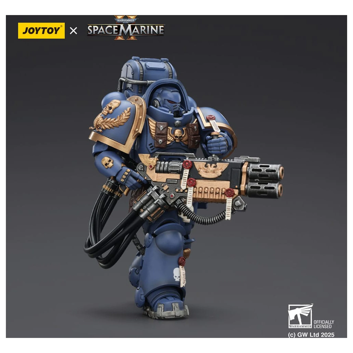 Warhammer 40,000: Space Marine 2 Action Figure Ultramarines Heavy Artificer Armor with Relic Multi-Melta 13 cm product photo