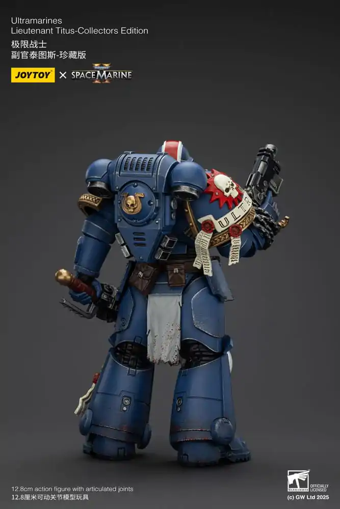 Warhammer 40,000: Space Marine 2 Action Figure Ultramarines Lieutenant Titus Collectors Edition 13 cm product photo
