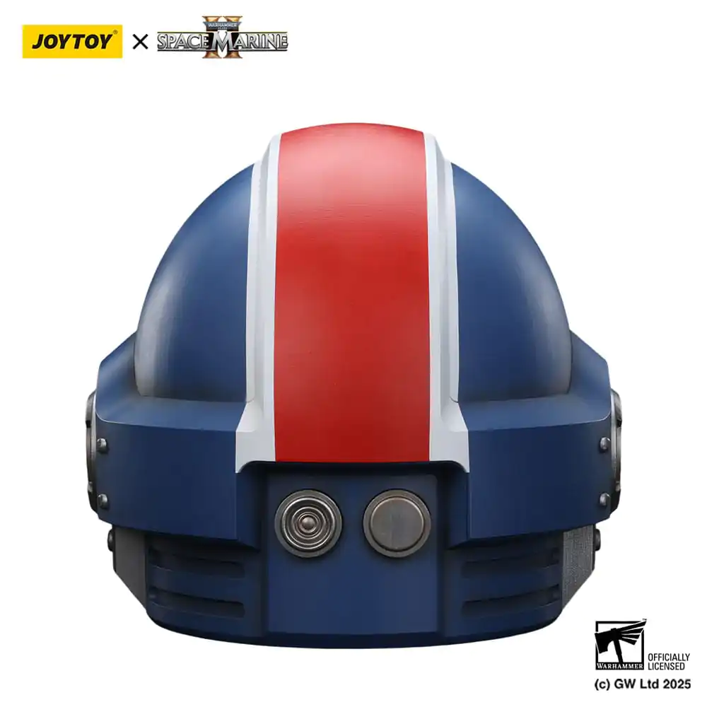 Warhammer 40,000: Space Marine 2 Replica Ultramarines Lieutenant Titus helmet 30 cm  product photo