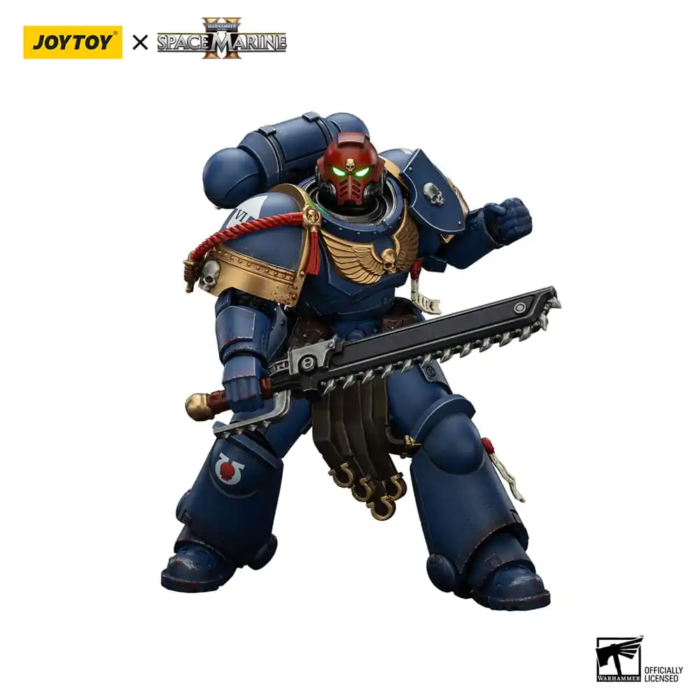 Warhammer 40,000: Space Marine 2 Action Figure Ultramarines Sergeant Gadriel Collectors Edition 13 cm product photo